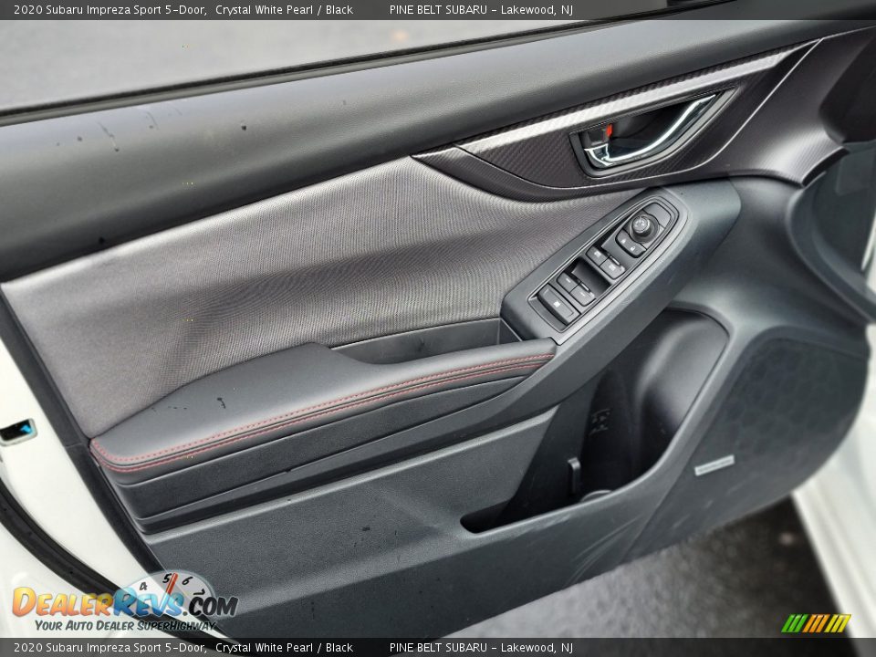 2020 Subaru Impreza Sport 5-Door Crystal White Pearl / Black Photo #35