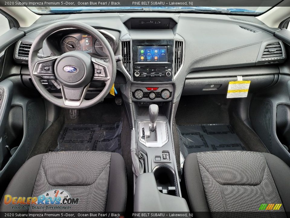 2020 Subaru Impreza Premium 5-Door Ocean Blue Pearl / Black Photo #6