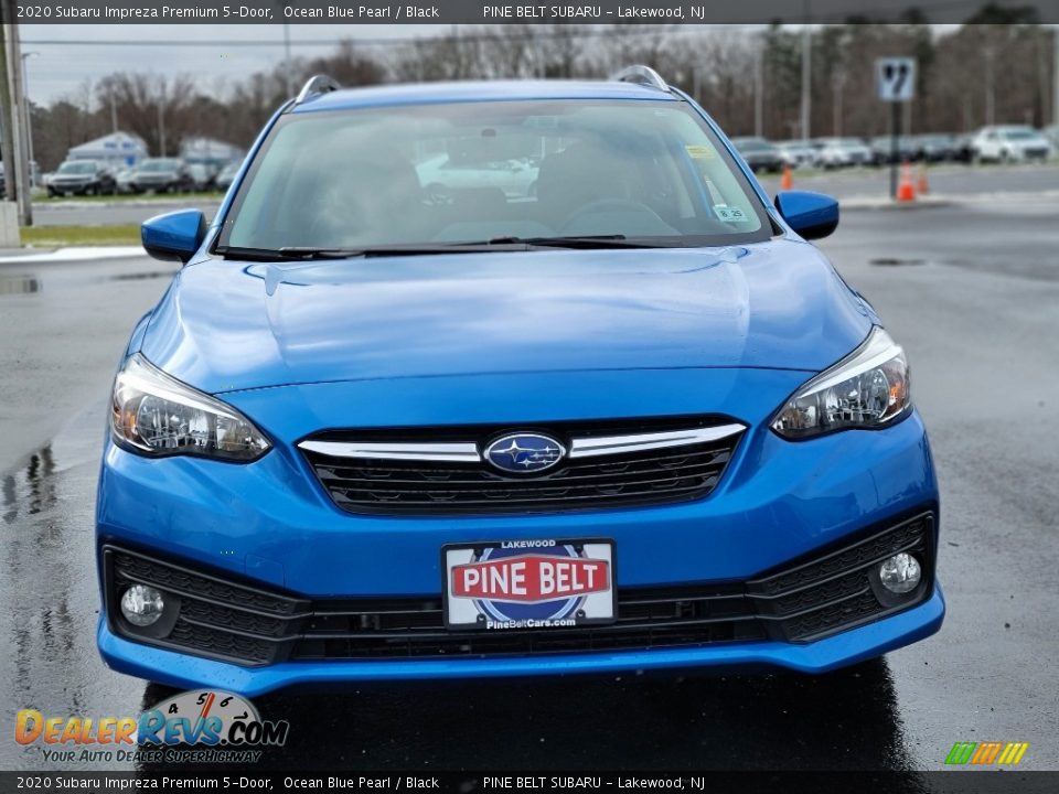 2020 Subaru Impreza Premium 5-Door Ocean Blue Pearl / Black Photo #13