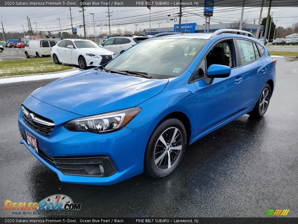 2020 Subaru Impreza Premium 5-Door Ocean Blue Pearl / Black Photo #15