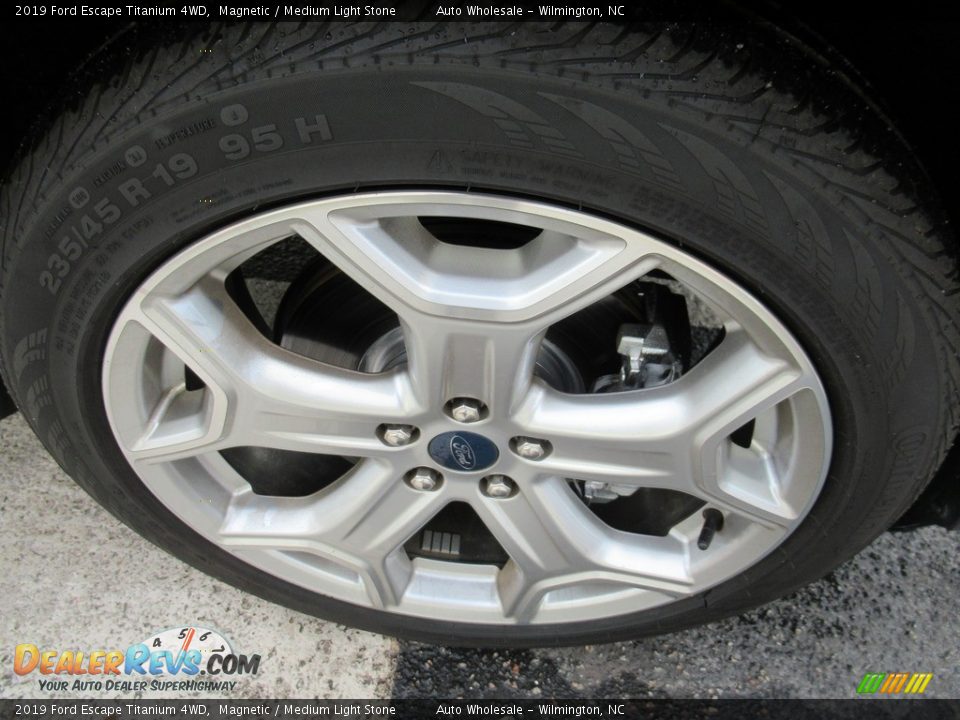 2019 Ford Escape Titanium 4WD Magnetic / Medium Light Stone Photo #7