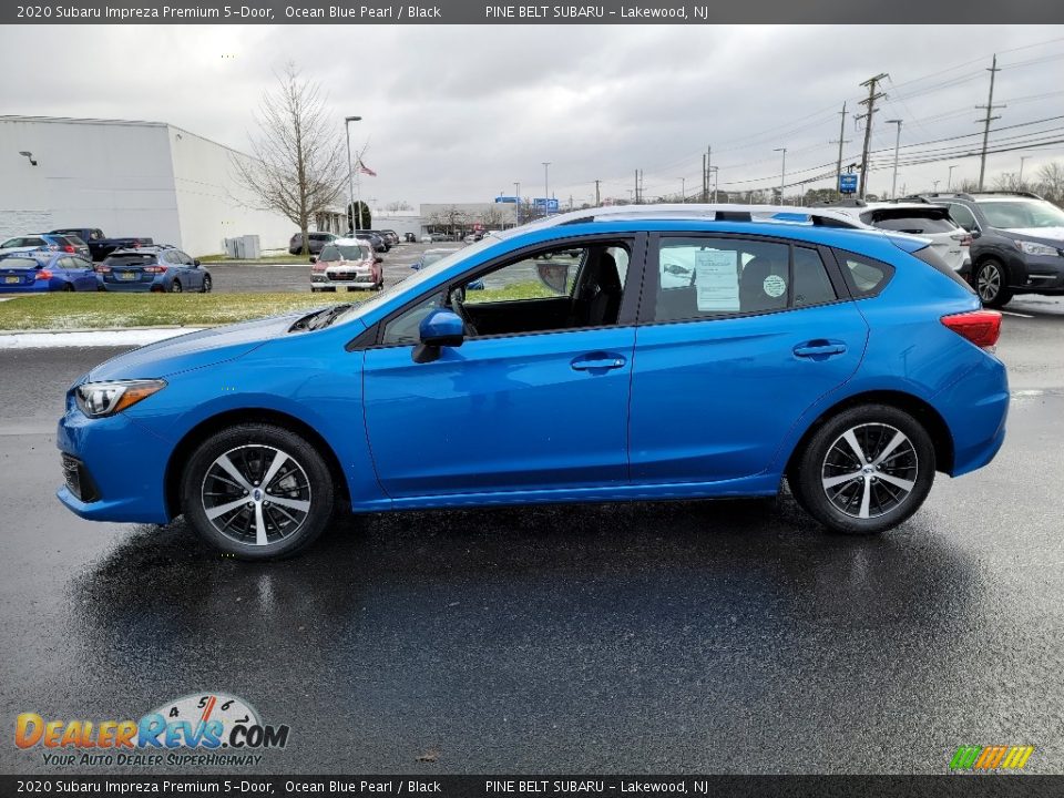 2020 Subaru Impreza Premium 5-Door Ocean Blue Pearl / Black Photo #16