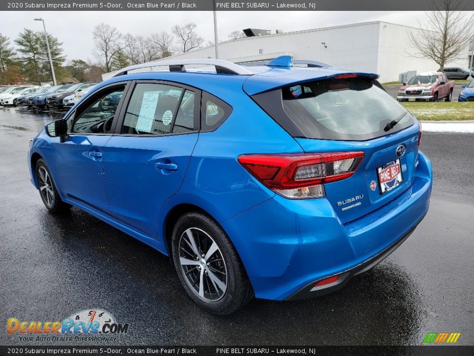 2020 Subaru Impreza Premium 5-Door Ocean Blue Pearl / Black Photo #17