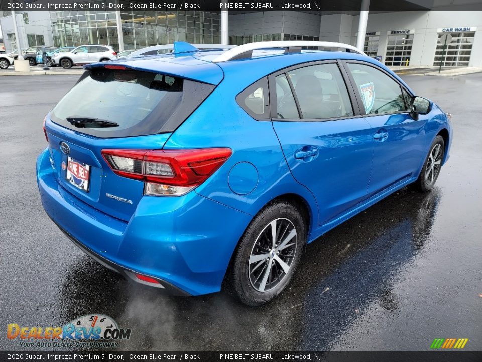 2020 Subaru Impreza Premium 5-Door Ocean Blue Pearl / Black Photo #19