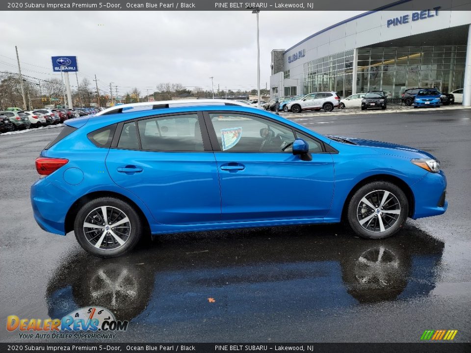 2020 Subaru Impreza Premium 5-Door Ocean Blue Pearl / Black Photo #20