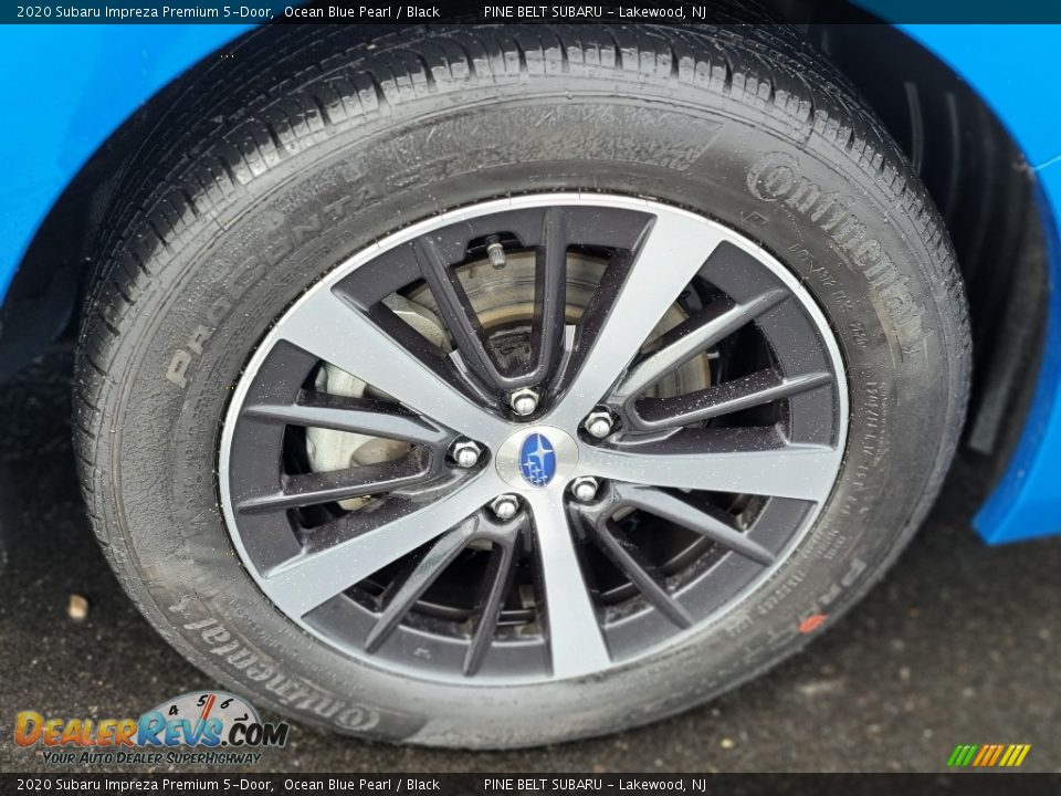 2020 Subaru Impreza Premium 5-Door Ocean Blue Pearl / Black Photo #21