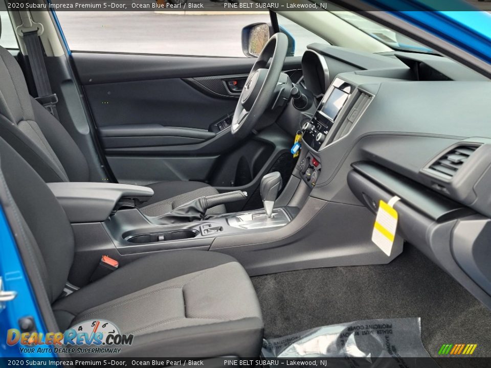 2020 Subaru Impreza Premium 5-Door Ocean Blue Pearl / Black Photo #24