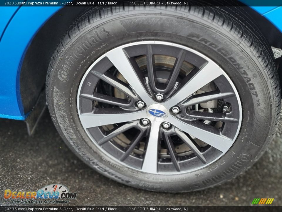 2020 Subaru Impreza Premium 5-Door Ocean Blue Pearl / Black Photo #29
