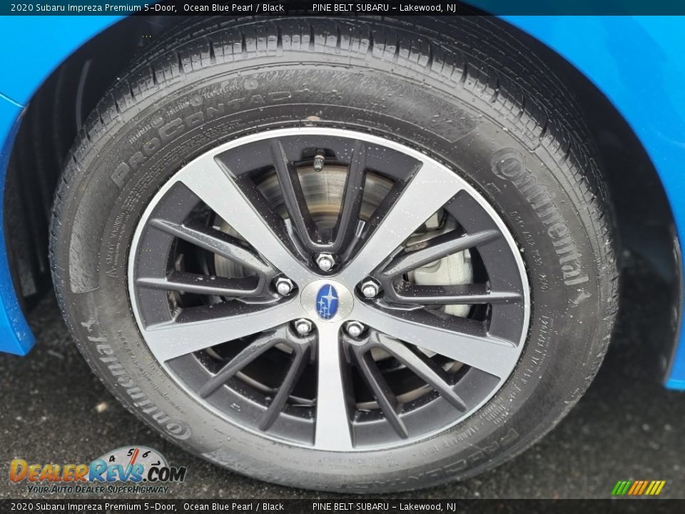 2020 Subaru Impreza Premium 5-Door Ocean Blue Pearl / Black Photo #32