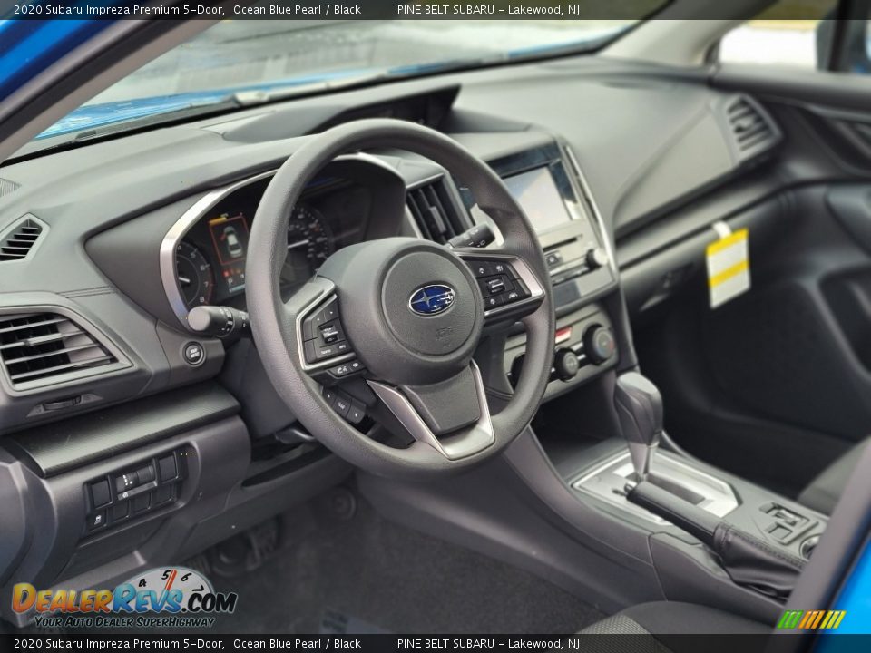 2020 Subaru Impreza Premium 5-Door Ocean Blue Pearl / Black Photo #33