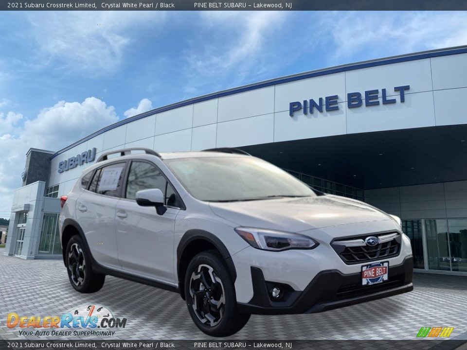 2021 Subaru Crosstrek Limited Crystal White Pearl / Black Photo #1