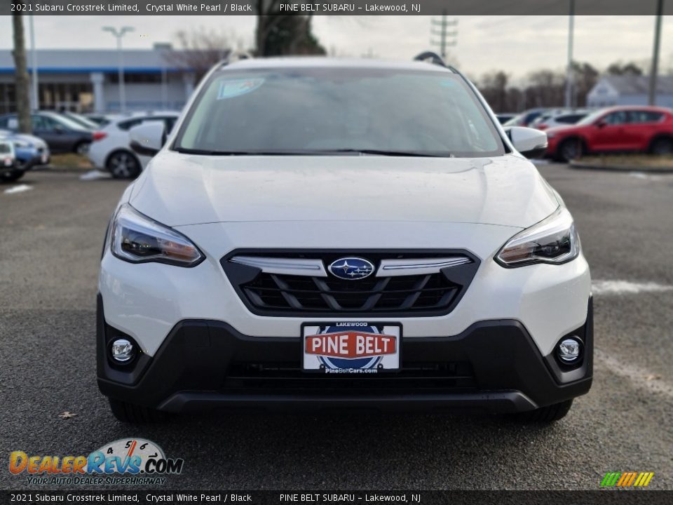 2021 Subaru Crosstrek Limited Crystal White Pearl / Black Photo #3