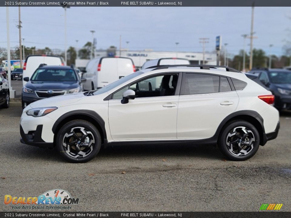 Crystal White Pearl 2021 Subaru Crosstrek Limited Photo #4