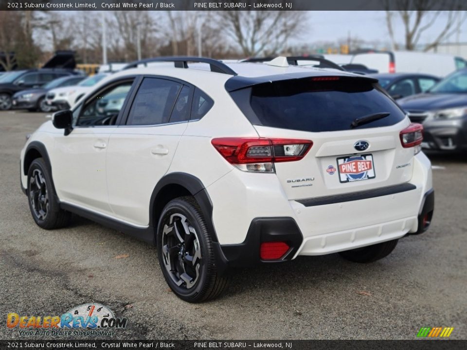 2021 Subaru Crosstrek Limited Crystal White Pearl / Black Photo #6