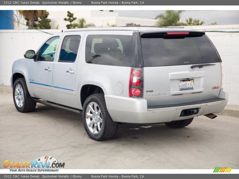 2012 GMC Yukon Denali Quicksilver Metallic / Ebony Photo #2