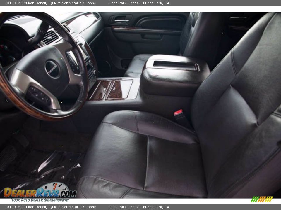 Front Seat of 2012 GMC Yukon Denali Photo #3