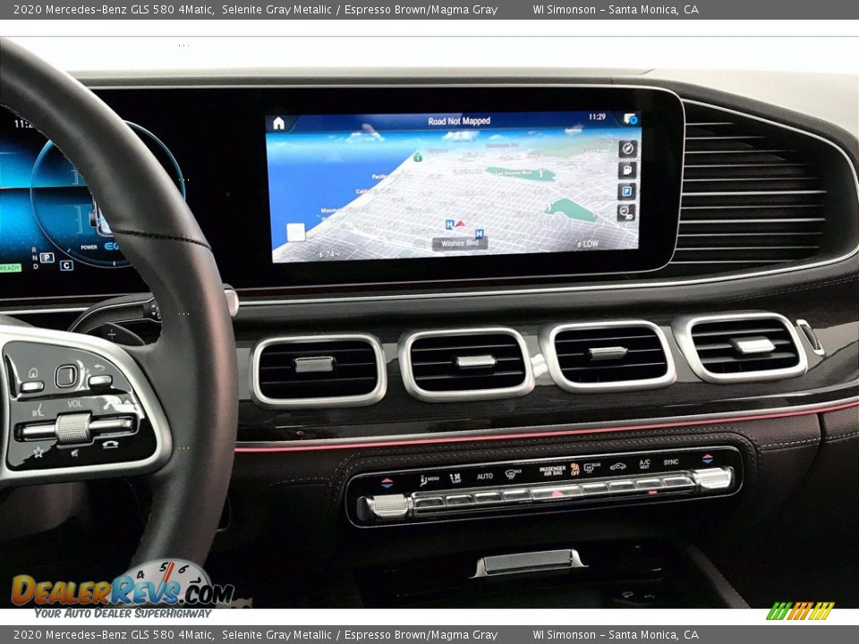 Controls of 2020 Mercedes-Benz GLS 580 4Matic Photo #6