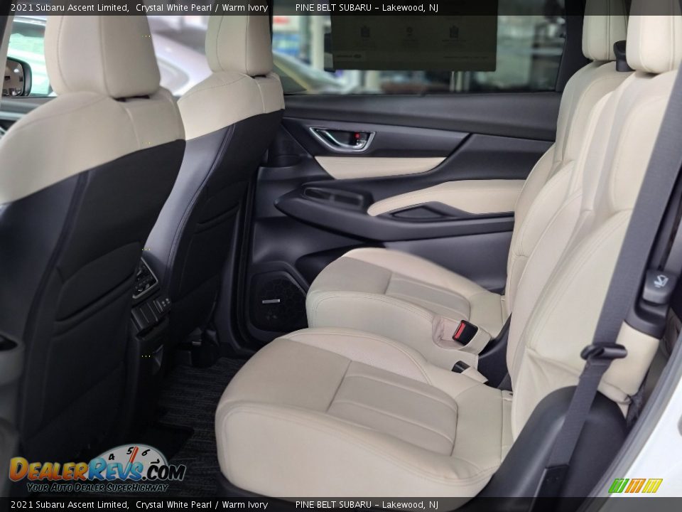 Rear Seat of 2021 Subaru Ascent Limited Photo #9