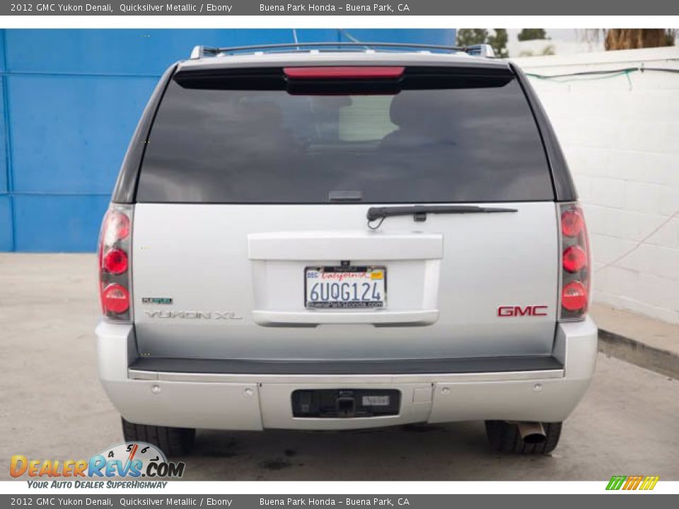 2012 GMC Yukon Denali Quicksilver Metallic / Ebony Photo #9