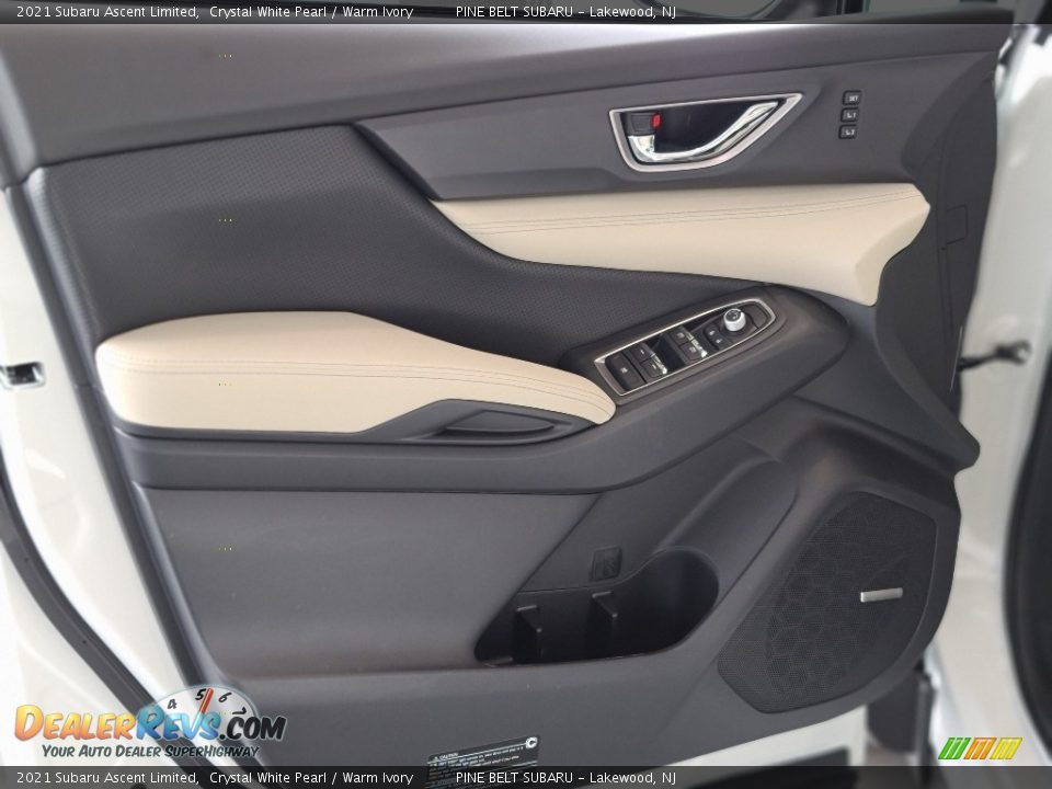 Door Panel of 2021 Subaru Ascent Limited Photo #12