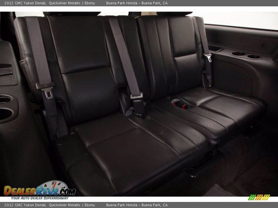 Rear Seat of 2012 GMC Yukon Denali Photo #22