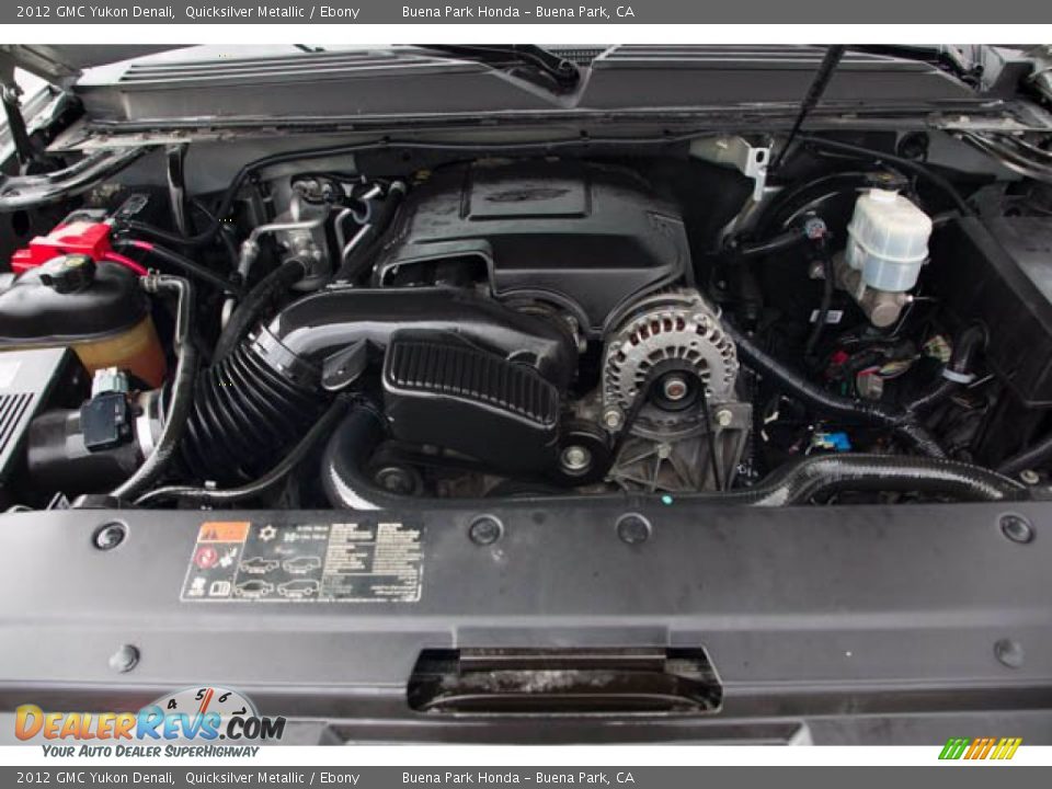 2012 GMC Yukon Denali 6.2 Liter Flex-Fuel OHV 16-Valve VVT Vortec V8 Engine Photo #36