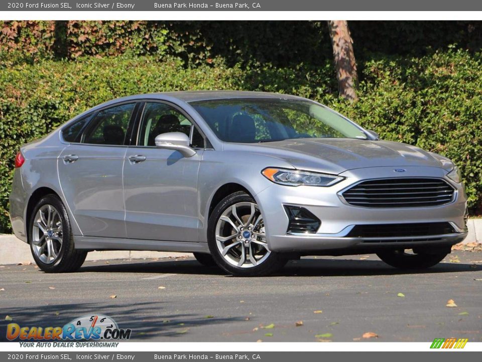 2020 Ford Fusion SEL Iconic Silver / Ebony Photo #2