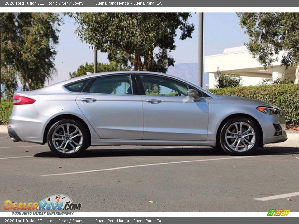 2020 Ford Fusion SEL Iconic Silver / Ebony Photo #4