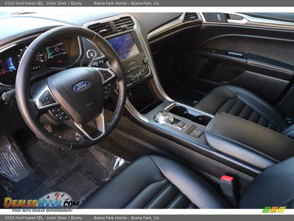 2020 Ford Fusion SEL Iconic Silver / Ebony Photo #12