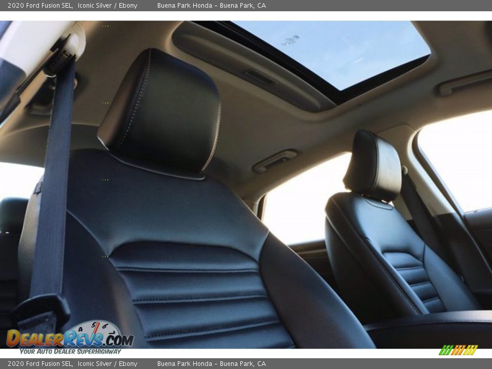 2020 Ford Fusion SEL Iconic Silver / Ebony Photo #20