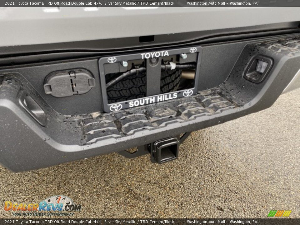 2021 Toyota Tacoma TRD Off Road Double Cab 4x4 Silver Sky Metallic / TRD Cement/Black Photo #22