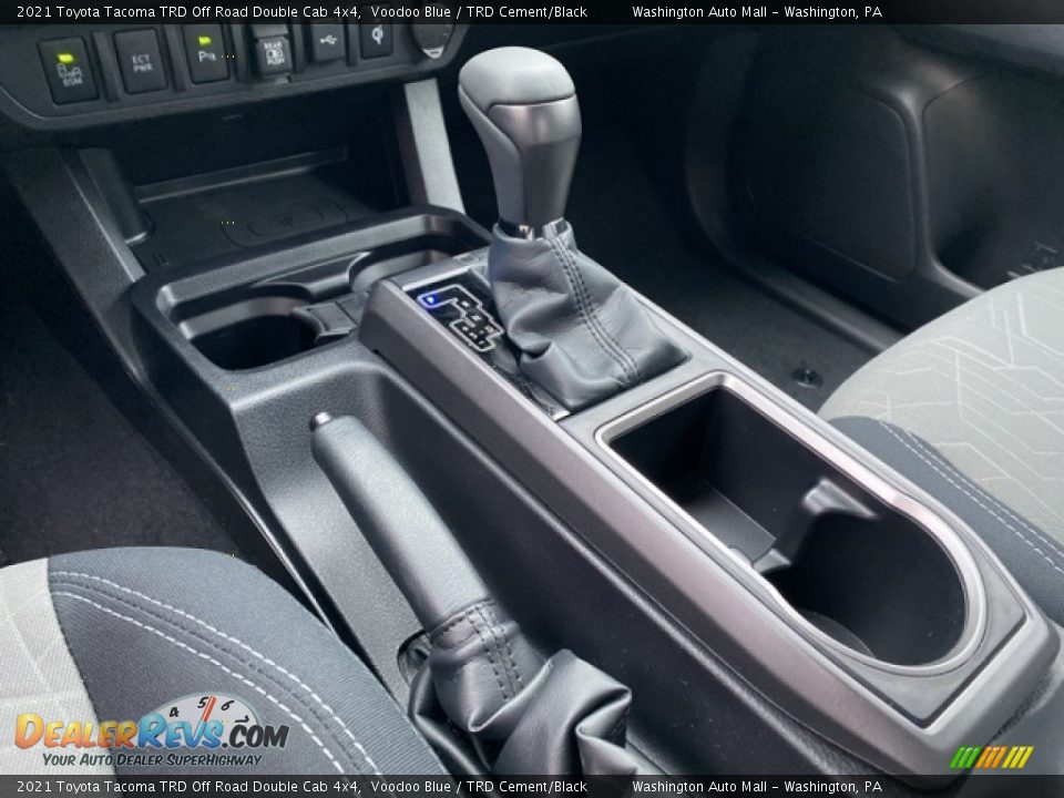 2021 Toyota Tacoma TRD Off Road Double Cab 4x4 Voodoo Blue / TRD Cement/Black Photo #5