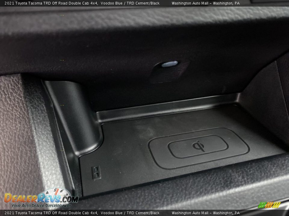 2021 Toyota Tacoma TRD Off Road Double Cab 4x4 Voodoo Blue / TRD Cement/Black Photo #17