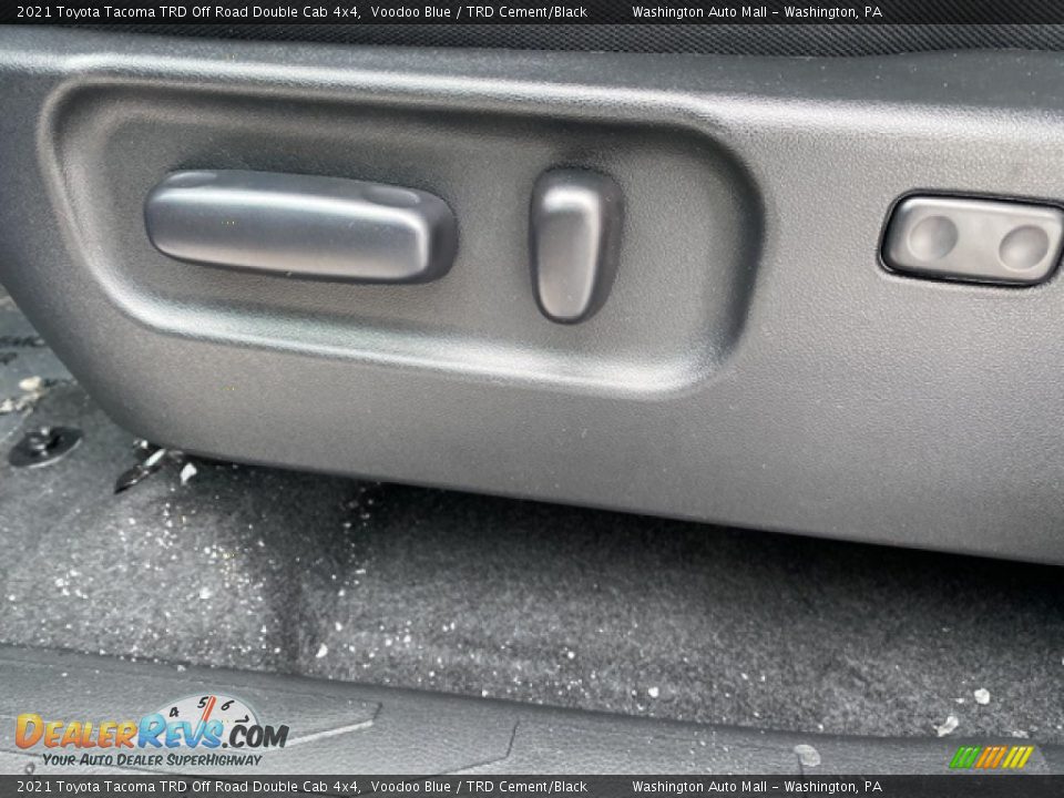 2021 Toyota Tacoma TRD Off Road Double Cab 4x4 Voodoo Blue / TRD Cement/Black Photo #21