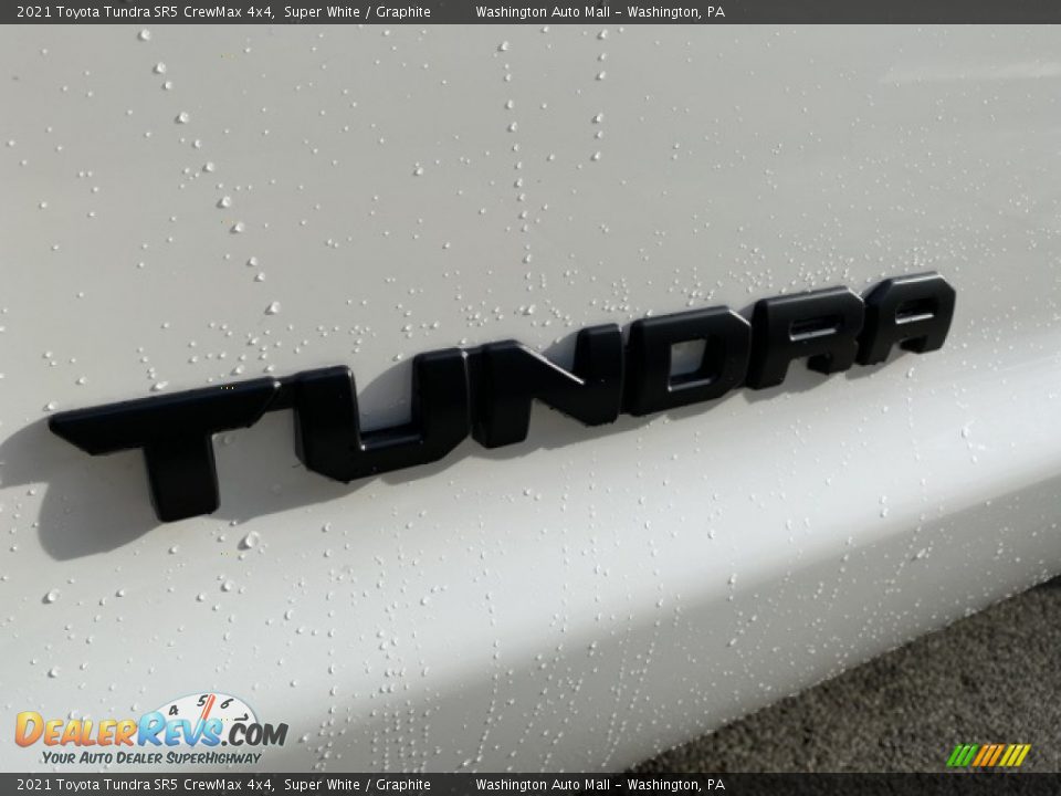 2021 Toyota Tundra SR5 CrewMax 4x4 Super White / Graphite Photo #26