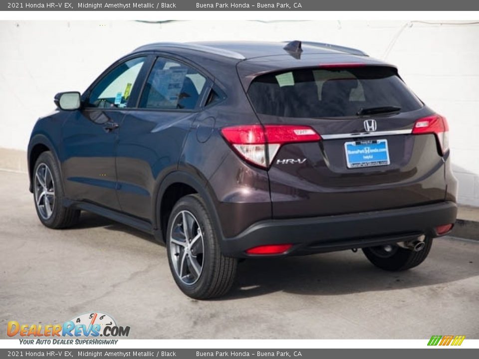 2021 Honda HR-V EX Midnight Amethyst Metallic / Black Photo #2