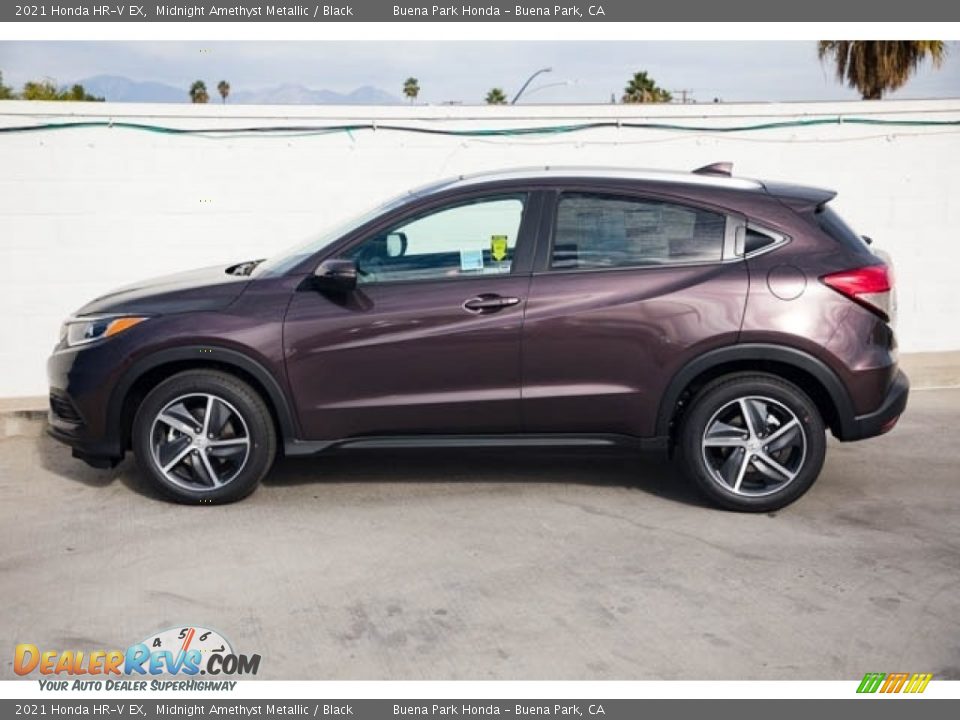 2021 Honda HR-V EX Midnight Amethyst Metallic / Black Photo #4