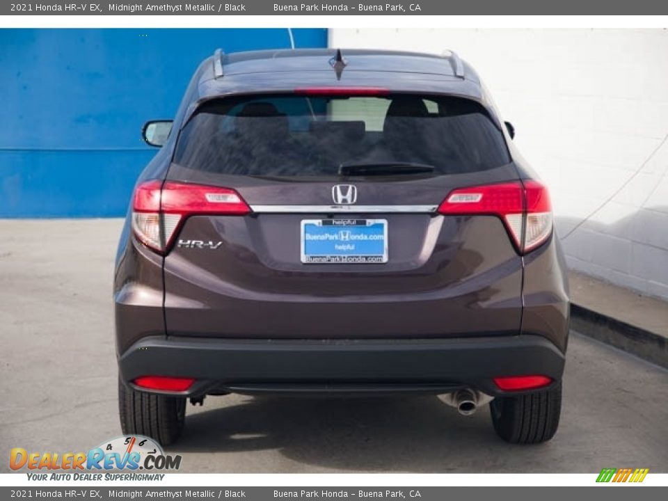 2021 Honda HR-V EX Midnight Amethyst Metallic / Black Photo #5