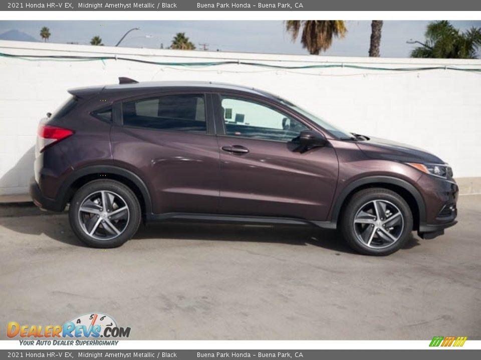 2021 Honda HR-V EX Midnight Amethyst Metallic / Black Photo #8