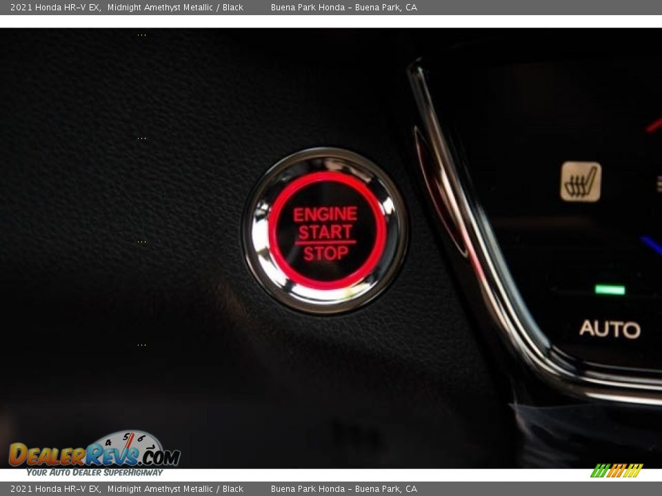 2021 Honda HR-V EX Midnight Amethyst Metallic / Black Photo #21