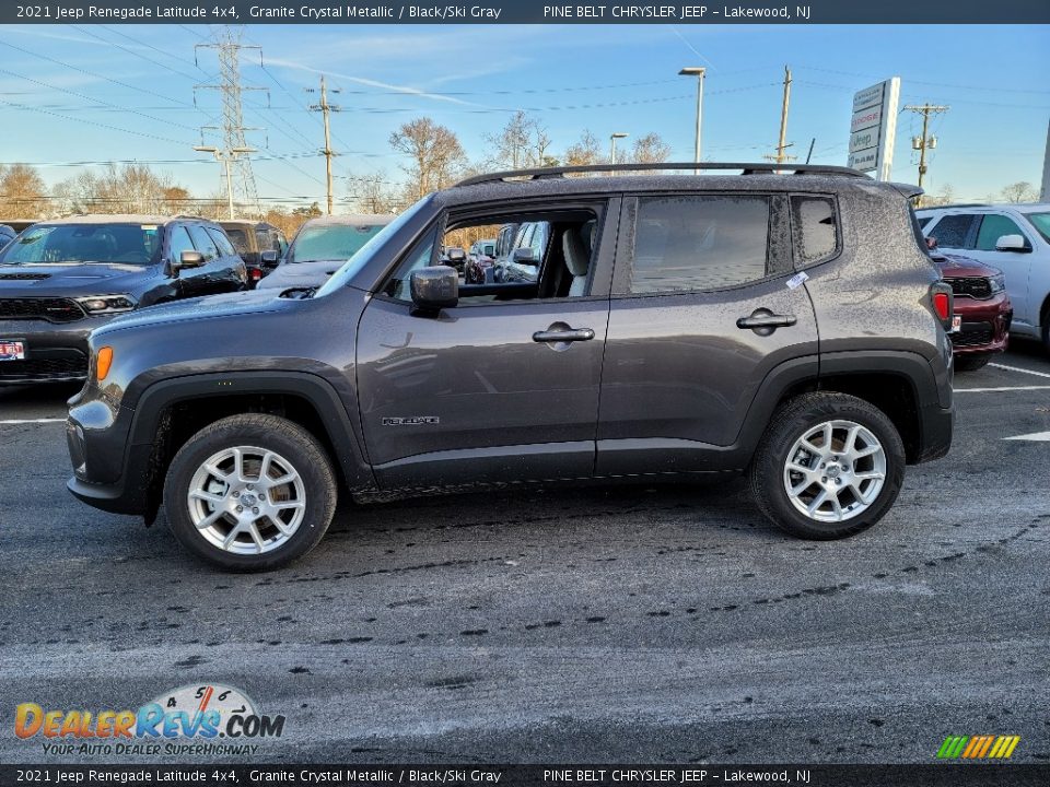 Granite Crystal Metallic 2021 Jeep Renegade Latitude 4x4 Photo #4