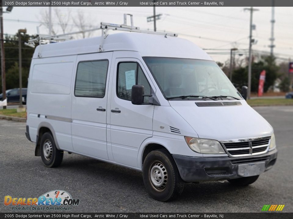 2005 Dodge Sprinter Van 2500 High Roof Cargo Arctic White / Gray Photo #1