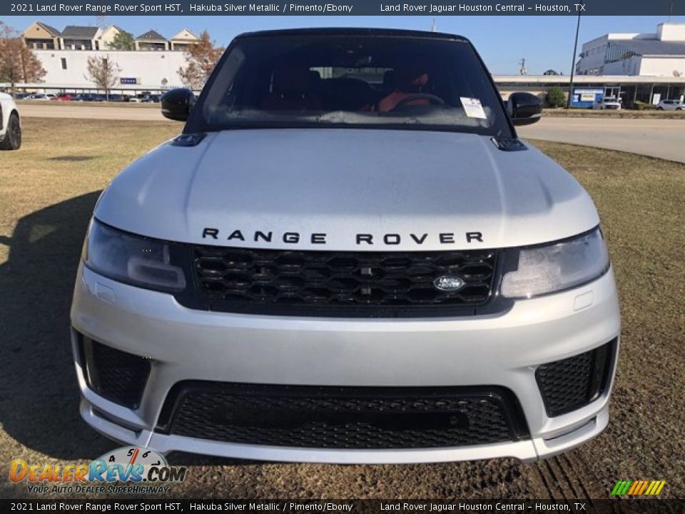 2021 Land Rover Range Rover Sport HST Hakuba Silver Metallic / Pimento/Ebony Photo #9