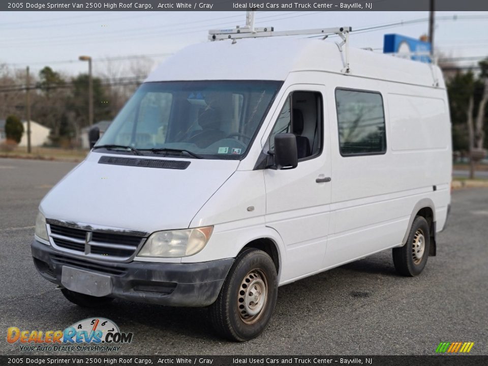 2005 Dodge Sprinter Van 2500 High Roof Cargo Arctic White / Gray Photo #3