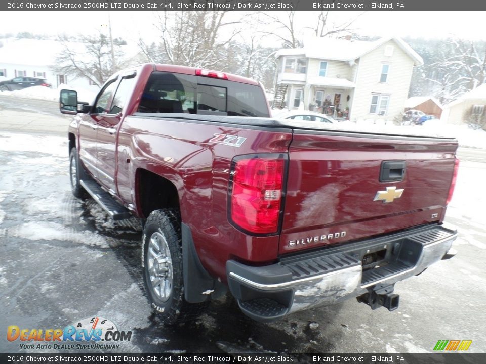 Siren Red Tintcoat 2016 Chevrolet Silverado 2500HD LTZ Double Cab 4x4 Photo #9