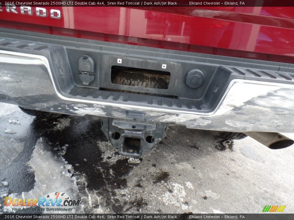 2016 Chevrolet Silverado 2500HD LTZ Double Cab 4x4 Siren Red Tintcoat / Dark Ash/Jet Black Photo #15