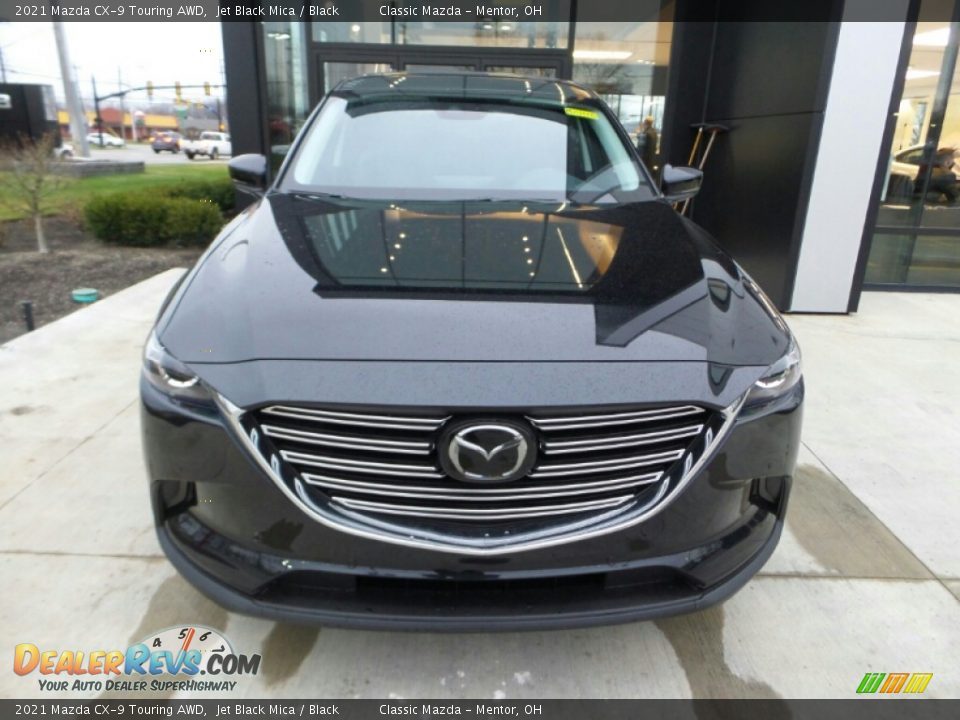 2021 Mazda CX-9 Touring AWD Jet Black Mica / Black Photo #2
