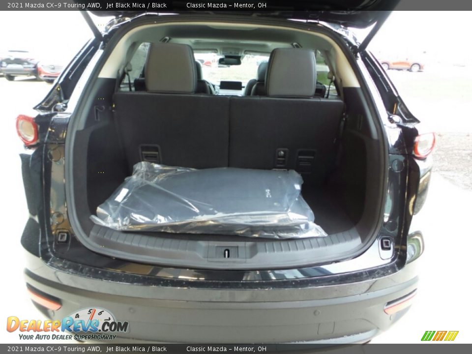 2021 Mazda CX-9 Touring AWD Jet Black Mica / Black Photo #6
