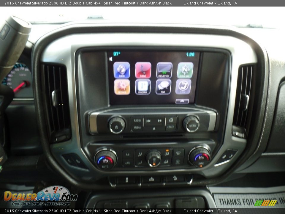 2016 Chevrolet Silverado 2500HD LTZ Double Cab 4x4 Siren Red Tintcoat / Dark Ash/Jet Black Photo #32