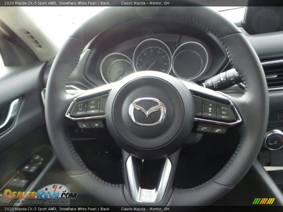 2020 Mazda CX-5 Sport AWD Steering Wheel Photo #9